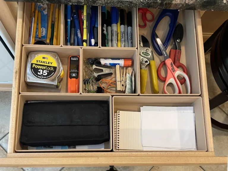 AnyDrawer organized drawer