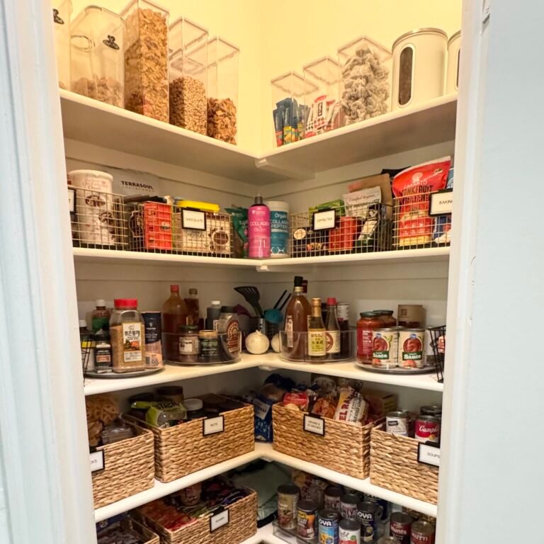 organized pantry from kitchens + pantries portfolio