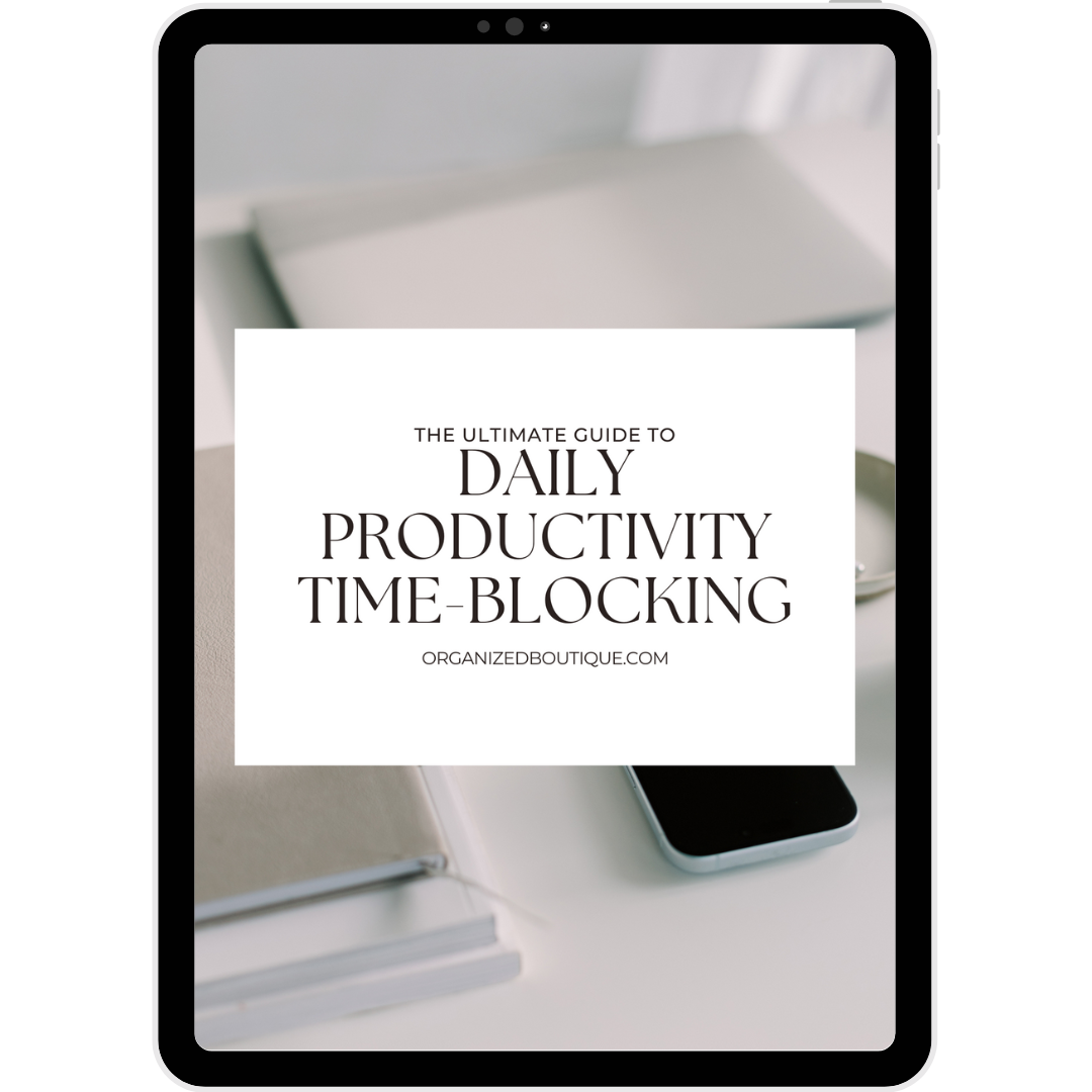 Ultimate Guide to Daily Productivity Time-Blocking