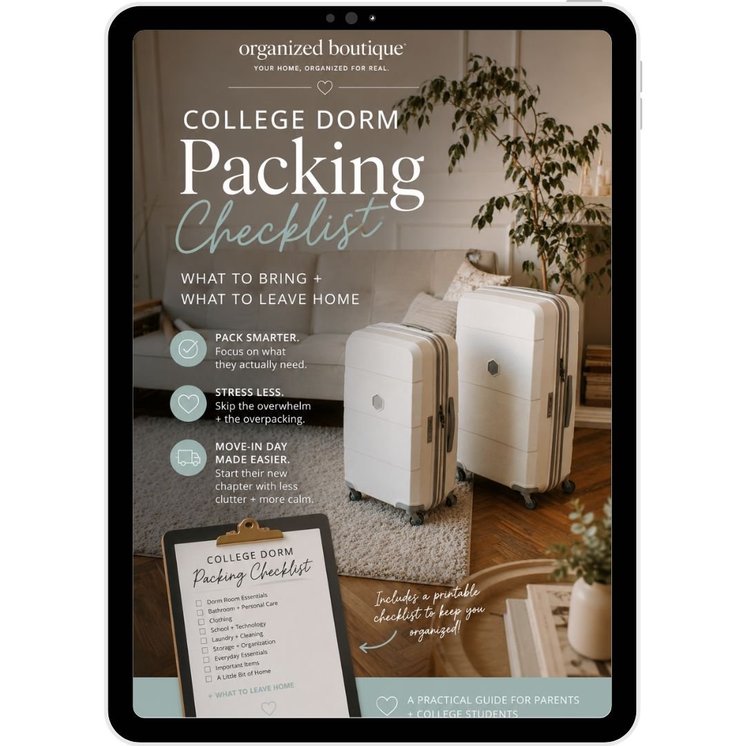 College Dorm Packing Checklist Guide