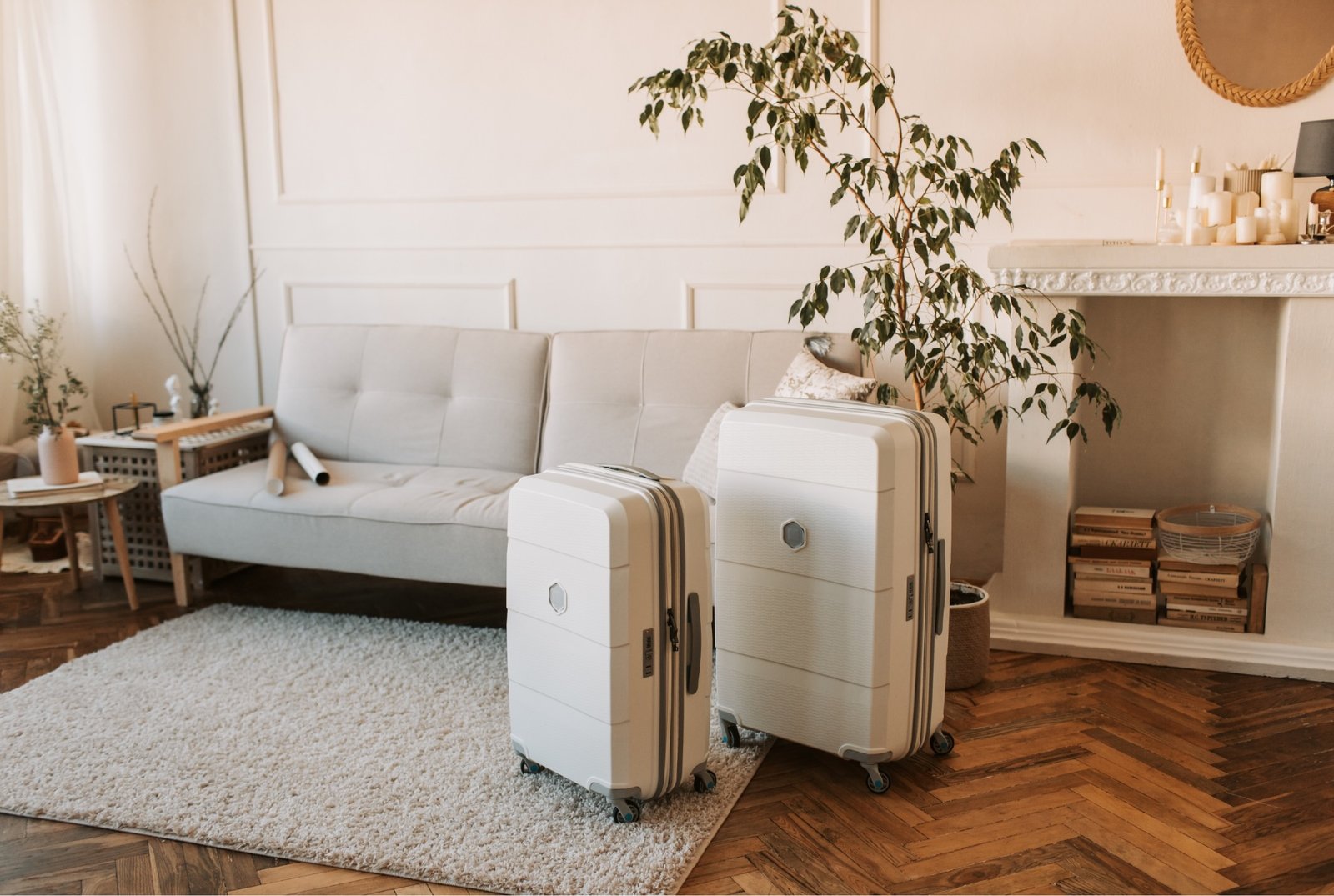 College dorm packing essentials organized for move-in